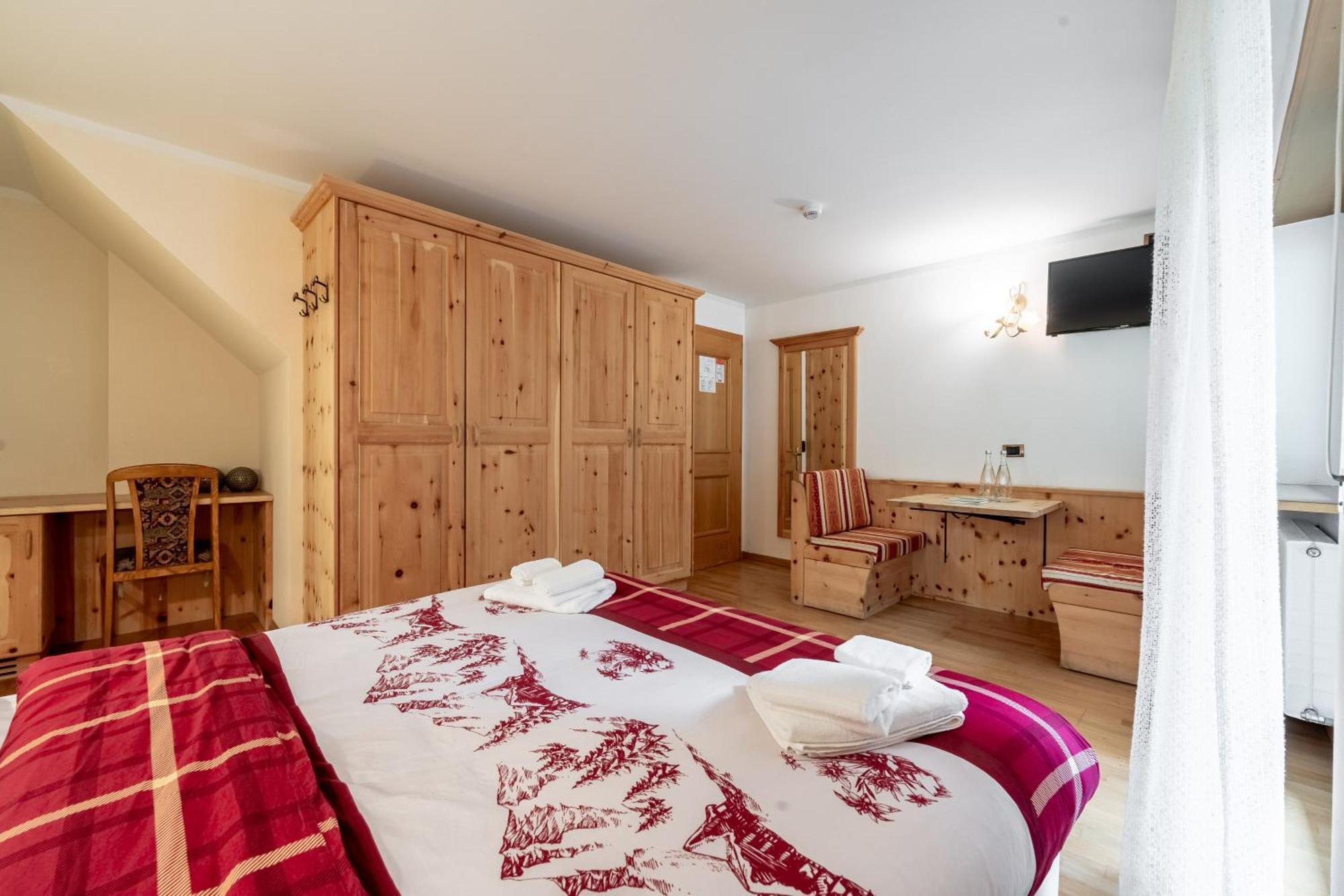Hotel Villetta Maria Cottage Canazei Exteriér fotografie
