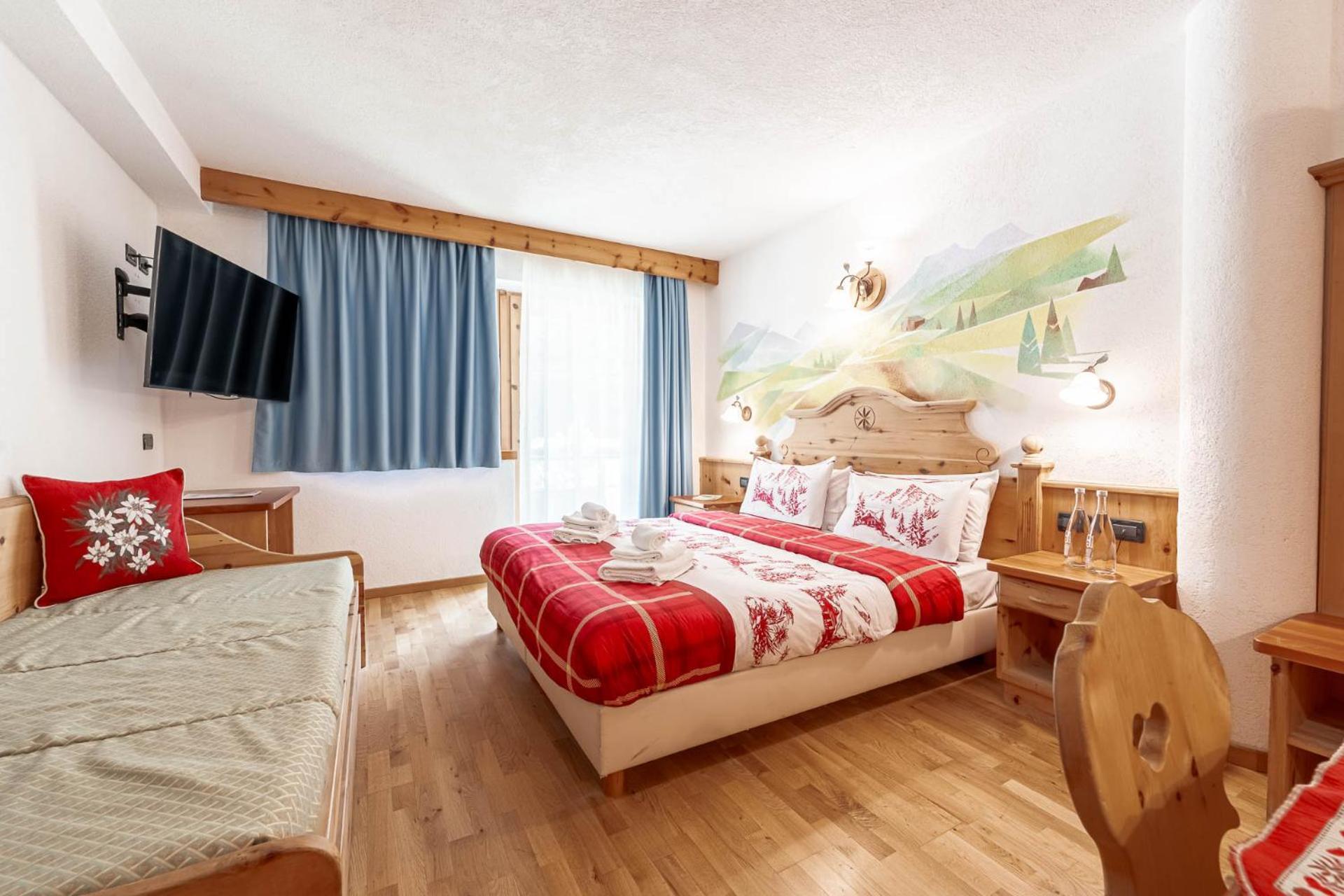 Hotel Villetta Maria Cottage Canazei Exteriér fotografie