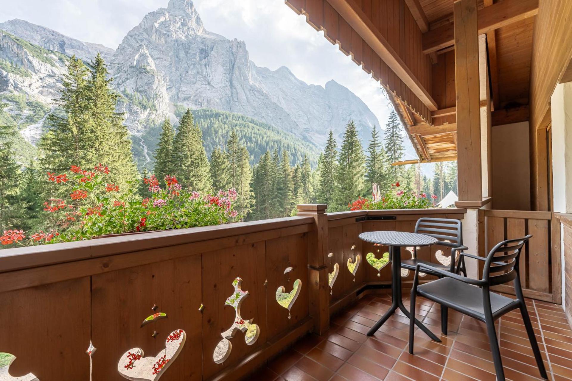 Hotel Villetta Maria Cottage Canazei Exteriér fotografie